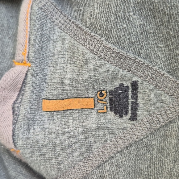 Lucy Gray Hoodie Kangeroo Pockets,  Sz L Good Condition - Picture 10 of 14